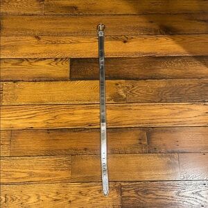 PELLATERI VINTAGE ITALIAN SILVER WOMENS BELT